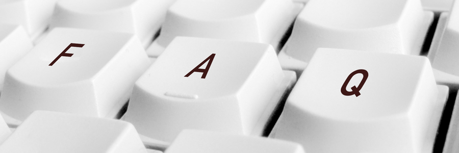 Detailansicht einer Tastatur mit den Buchstaben F, A und Q