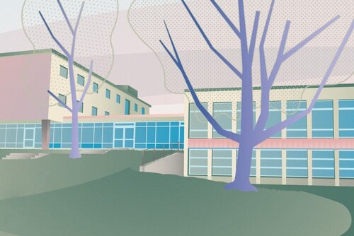 Bild: IfV NRW Zeichnung des Gebäudes des IfV NRW in Hagen