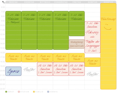 Beispiel-Wochenplan Familie (PDF)